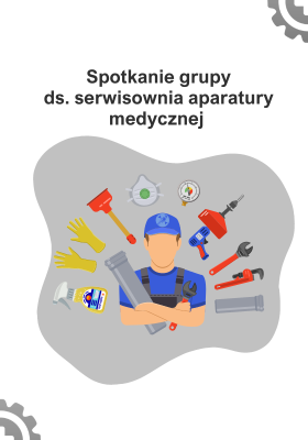 Spotkanie zespołu ds. serwisowania aparatury medycznej