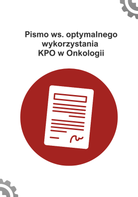 Pismo ws. optymalnego wykorzystania środków z KPO