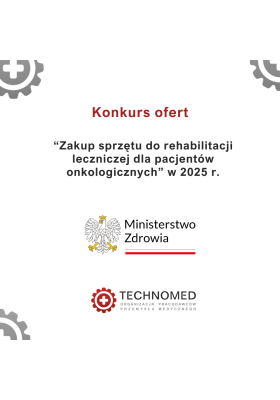 Zakup sprzętu do rehabilitacji leczniczej dla pacjentów onkologicznych w 2025 r.