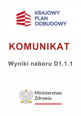 Wyniki naboru projektu infrastrukturalnego w obszarze kardiologii