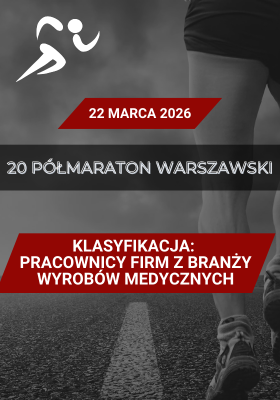 Branża wyrobów medycznych na starcie 20 Półmaratonu Warszawskiego