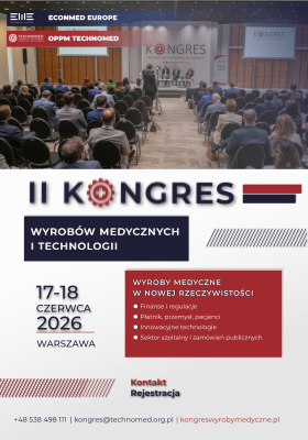 Zaproszenie na II Kongres Wyrobów Medycznych i Technologii - MedTech 2026
