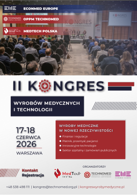 MedTech Polska współorganizatorem II Kongresu Wyrobów Medycznych i Technologii