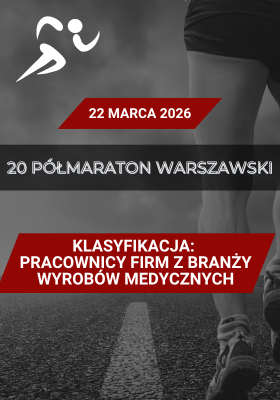 Branża wyrobów medycznych na starcie - już za dwa dni Półmaraton Warszawski 2026