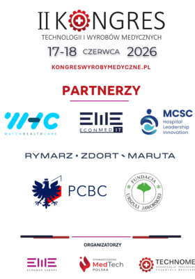 Kolejni Partnerzy dołączają do II Kongresu Wyrobów Medycznych i Technologii