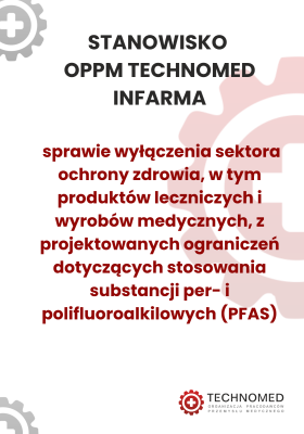Wspólne stanowisko INFARMA i TECHNOMED w sprawie PFAS