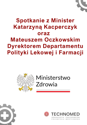 Spotkanie w Ministerstwie Zdrowia w sprawie finansowania wyrobów medycznych