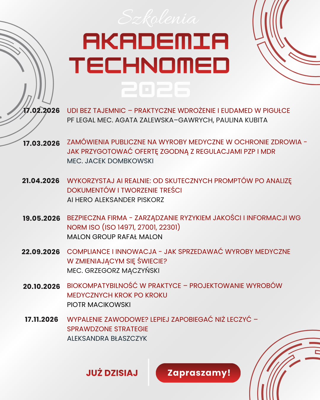 harmonogram szkoleń Akademia Technomed 2026.png